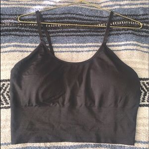 Black Sports Bra